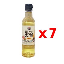 백설 맛술 생강, 500ml, 7개