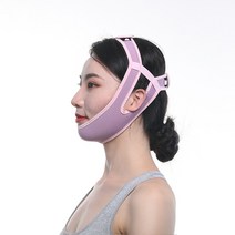 벌어진입 코골이 방지 수면 교정 벨트 수면중 입벌림 턱 압박 벤드, 클래식 퍼플_S
