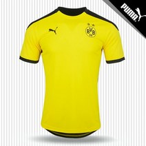 푸마 도르트문트 트레이닝 반팔 (75770201) 옐로우_쿠
