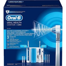 브라운 Oral-B 오랄비 PRO 2000 전동칫솔 + 옥시젯 구강 세척기