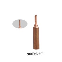 납땜기 솔더링 Copper 1/5pcs 900M-T P멀티e Soldering Iron Tip Lead-free Welding Head BGA Tools Brandi, 05 1pc 900m-2c
