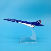 비행기모형 비행기다이캐스트 16CM 에어버스 A320 A330 A350 A380 보잉 B737 B747 B777 B787 비행기 모델 다이캐스트 항공기 완구 여객기 어린이 선물, 콩코드 블루