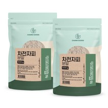 참굿즈 차전차피분말 500g / 식물성 식이섬유 질경이껍질 100%/ 인도산, 2팩, 차전자피 분말 500g
