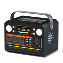 SUOSER 캠핑용 220V 대용량 보조배터리 차박 낚시 전자기기 외부 작업용 파워뱅크, 1200W+5가지 출력+무선 충전, 1400000mAh, 1개, 1개