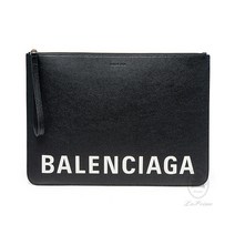 [발렌시아가] [BALENCIAGA] 에브리데이 로고 클러치 630626-1IZKM-10