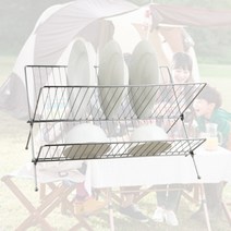 스텐 미니 그릇 정리대 접이식 건조대 접시 주방, 단품