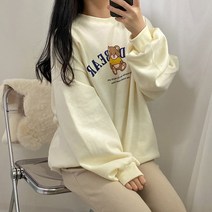 브링미[남녀공용]기모 미니테디베어맨투맨(4c)