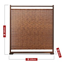 원목 조립식 칸막이 가벽 우드 공간분리 인테리어가림막 디자인 병풍 파티션, 리드(H180xW150cm) 다크 브라운 핫세일, 모으다