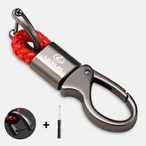 키 링즈 아연 합금 키 체인 자동차 스타일링 액세서리 렉서스 ES RX LS IS NX CT LX IS250 CT200h GS300 L, 03 Red