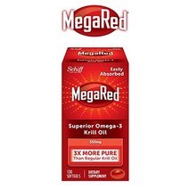 (해외) MegaRed 메가레드 크릴 오일 350mg 소프트젤 130정, 1개