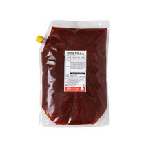 아이엠소스 꼬수운치킨소스 통닭양념-순한맛 매운맛 2종 꼬지소스 매운맛 염통 떡꼬치소스 소떡소떡, 꼬수운치킨소스-5kg-순한맛, 1개