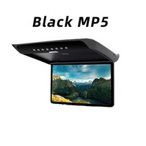 카니발 천장 모니터 티비 보조 tv 자동차 HD 스크린 지붕 마운트 디스플레이 15.6 P MP5 멀티미디어 TV 차량 비디오 플레이어 미러 링크 FM HDMI 1080 인치, 블랙 MP5