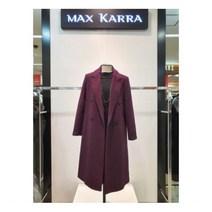 [막스카라] W몰 하운드 테일러드 코트 M01PCWJ501MEF4