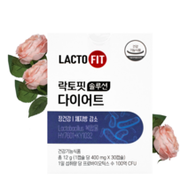 종근당 건강 락토핏 솔루션 다이어트 유산균 체지방 감소 ky1032 hy7601 프로바이오틱스 영양제 1개월 30캡슐, 12g, 1개