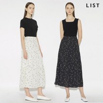 리스트 리스트 도트 셔링 스커트_K TWWSKM60080