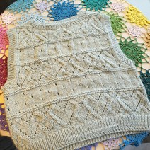 하트시그널 베스트 세븐이지 DIY 패키지 내 손으로 직접 만드는 재미! 뜨개 DIY 키트, 810.베이지