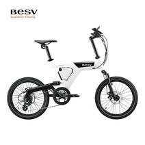 가성비 전기 자전거 배달용 전동 바이크 접이식 미니벨로 산악 트렉 세발 배달 샤오미 삼륜 mtb Besv psa1 se 리튬 배터리 보조 초경량 남성 및 여성의 새로운 192, 하얀색, 20인치