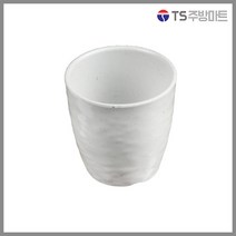 [돌산멜라민] 살구 엽차컵 - 컵 물컵 차 (식당용 업소용), 아이보리 (DS-6509)