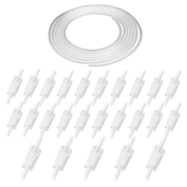 리빙준 역류방지기 화이트, 25개+에어호스 1M