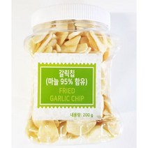 갈릭칩 튀긴 마늘 푸드야 200g 슬라이스 업소 식당, 1