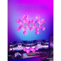 PC방 조명 랩 가수 작업실 녹음실 벌집 리모컨, D 12EA