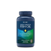 GNC 트리플 스트랭스 오메가3 1000mg EPA/DHA 피쉬오일 120정 소프트젤 120일분