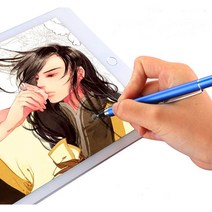 라온텐 태블릿 스마트폰 초미세 터치펜, 1개, 터키블루