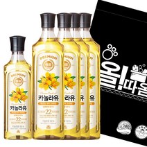 올따옴고급유 해표카놀라유900ml 4입 카놀라유500ml 1입, 4100ml, 1세트