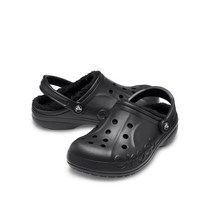 크록스 바야 라인드 클로그 블랙(205969)