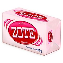 토탈하우스 ZOTE비누 낱개 (핑크) 조트비누 멕시코비누 천연비누 만능비누 ZOTE, 1개, 400g