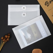 [케이로] 377459 클래식 종이 봉투 흰색 오프셋 빈 창 청첩장 선물 10-100 개, D butter paper x200