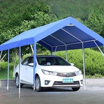 단독주택주차장 차고지 전원주택 간이 주차장 만들기 방풍 캐노피 CP4257, V.폭10m5m(주변천없음)