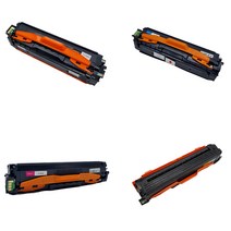 DDA 재생토너 삼성 SL C1454FW 4색 1세트 검정 2500매/칼라 1800매, 1set