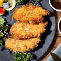 튀겨나온 수제 치킨안심까스(3개입) 7팩 총21개 맛집 돈까스 정다함돈까스, 치킨안심까스(3개입) 10팩