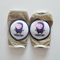 아기무릎보호대 유아무릎보호대 일센치 성장판꾹꾹이 걸음마 오리, 0-2세, 조지(벨크로 타입)