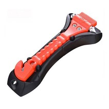 비상용탈출망치 차량용 비상망치 간이 비상용 응급 사고 다기능 안전벨트 커터 헤머 2, 협력사