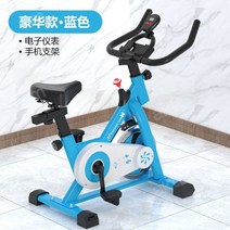 헬스장자전거 미니 실내 자전거 운동 회전 날 선물 생일 선물 피트니스 장비, 06.스카이 블루(럭셔리)