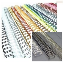 철제 제본링 철재 재본링 학원 분철 스프링 3대1 학교 건축사 설계 도면 링, 흑색 9점5mm 300개