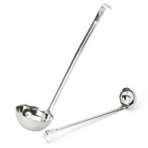 KO 키친쿡 업소용 통습 국자 음식점 - 패밀리 레스토랑 사용! ~ 스텐 온스 래들 cc, 통습국자(천성)27종 8온스