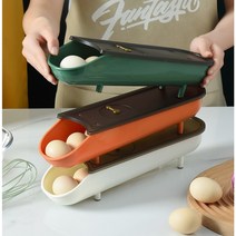 유블리스타 1인가구 계란보관용기 심플 계란트레이 냉장고 계란 케이스 트레이 1줄 보관함, 화이트 1개