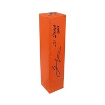Jamal Lewis Orange Endzone Football Pylon with 2066 Yds