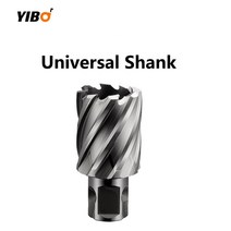 건식코아드릴 고출력 천공HSS-E 커터 구멍 톱 코어 드릴 비트 자석 12-60mmx25mm 범용/Weldon/Fein 퀵-인, 01 Universal Shank_34 45x25