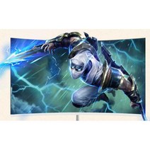qhd 32인치 곡면PC 대형 모니터 와이드스크린 hdmi HD 커브드스크린 tv 게이밍, 21인치 블랙 다이렉트 페이스 모니터