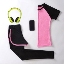 박나래 필라테스 여자 에어로빅 복장 운동 요가 땀복