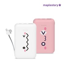 메이플스토리 아이패드 보조배터리 10 000mAh 고속충전, 선택:보조배터리_예티
