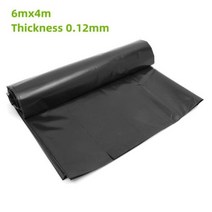 연못방수포 0.12 0.25mm 두께 hdpe 물고기 연못 라이너 정원 연못 조경 풀 강화 헤비 듀티 방수 멤브레인 연못 라이너 106, 6mx4m