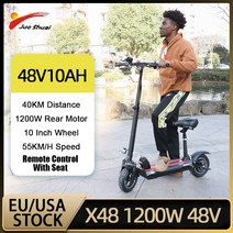 전동스쿠터 노인전동차 골프카트 출퇴근 스쿠터 85 KM/H 최대 속도 강력한 전기 스쿠터 5600W 듀얼 모터 11 