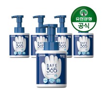 유한양행 해피홈 SAFE365 핸드워시 용기형 무향, 350ml, 5개