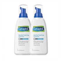 Cetaphil - Face 세타필 젠틀 포밍 클렌저 8oz(236ml) 2팩