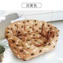 펫소파 강아지 고양이 침대 소파 프리미엄 쉼터, M-중형 12근 이내, C